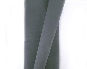 SOAPSTONE GREY Waxed Cotton Canvas Fabric - Sold in 1/2 Yard Increments