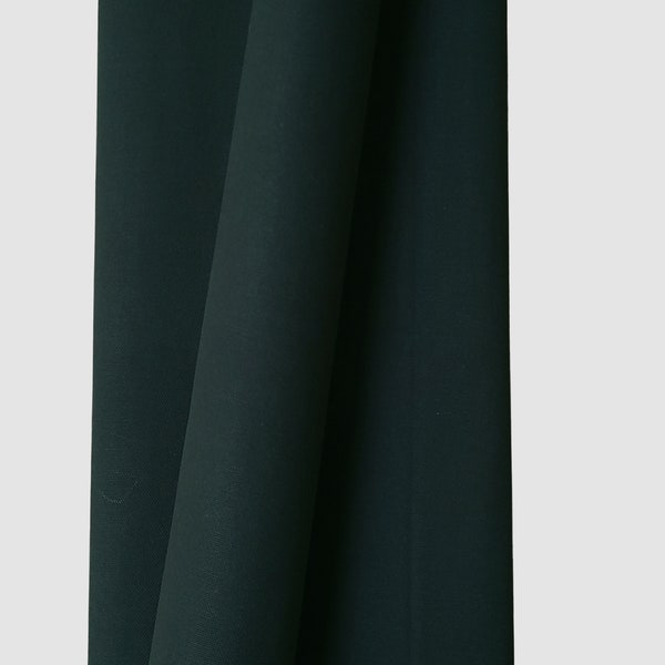 BRITISH GREEN Waxed Canvas Fabric - Sold in 1/2 Yard Increments