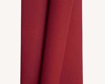 Chili Red gewachste Baumwolle Canvas Stoff 10oz.