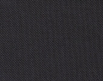 EBONY Cotton Canvas Fabric 12 oz.- Sold in 1/2 Yard Increments