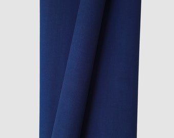 9 Inch 1/4 Yard Special Cuts Waxed Canvas - MARINE BLUE