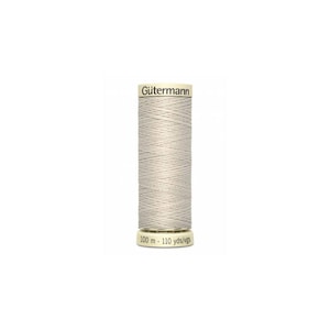 DARK BONE  No. 70 - Gutermann Sew All Polyester Thread