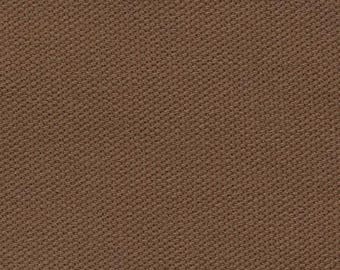 Cotton Canvas Fabric - Gingerbread Brown 9-Inch Sample Cut