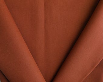 Tessuto in tela di cotone 12 oz - Ruggine