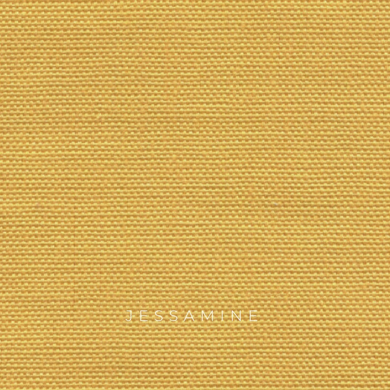 ORGANIC COTTON CANVAS Fabric - Sold in 1/2 yard increments Orange Yellow Green Jessamine