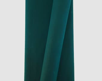 SEA GREEN Waxed Cotton Twill Fabric - sold in 1/2 yard increments