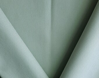 Cotton Canvas Fabric - Soft Mint 9-Inch Sample Cut