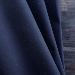 NAVY Waxed Army Duck Canvas Fabric 10.10 oz. - Sold in 1/2 yard increments