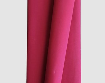 PEONY PINK Waxed Cotton Canvas Fabric - Sold in 1/2 Yard Increments