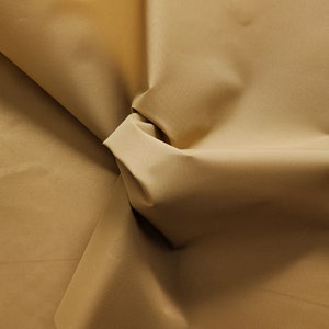 BRASS Nylon Canvas Fabric - Sold in 1/2 Yard Increments