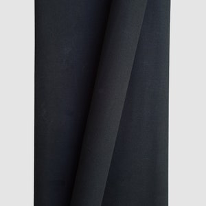 CHARCOAL GREY Woskowana tkanina bawełniana House Brand - sprzedawana w odcinkach 1/2 jarda Wytrzymały materiał na torby, tapicerkę i wyroby rzemieślnicze
