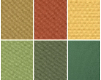 Canvas van biologisch katoen - verkrijgbaar in geel, oranje en groen.