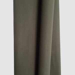 LIGHT OLIVE Waxed Canvas Fabric - Sold in 1/2 Yard Increments