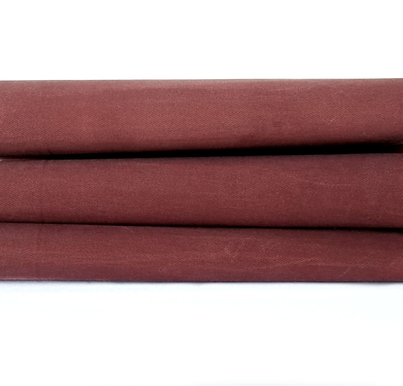 BARN RED Hand Waxed Cotton Twill Fabric sold in 1/2 yard Etsy