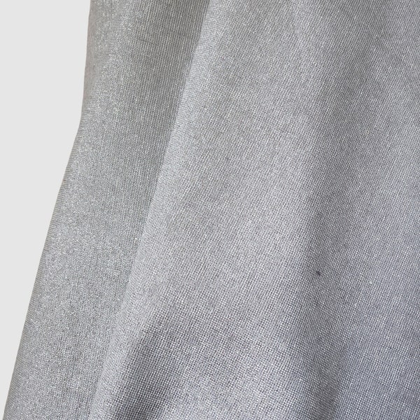 METALLIC Fog Linen Cotton Blend Fabric - verkocht in stappen van 1/2 yard