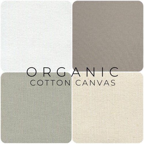ORGANIC COTTON CANVAS Fabric Cloth 10 Oz. Sold in 1/2 Yard Etsy