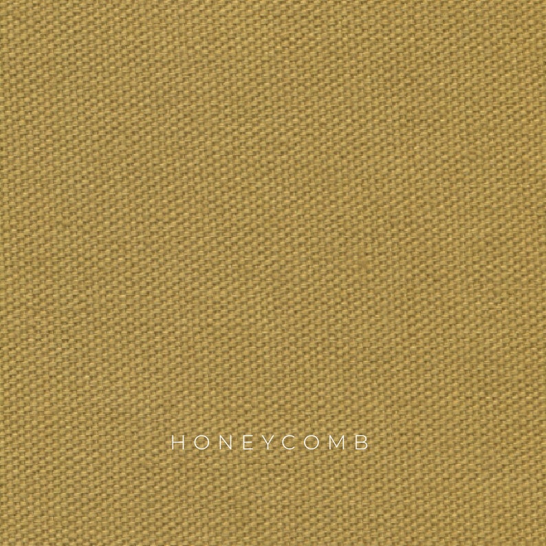 ORGANIC COTTON CANVAS Fabric - Sold in 1/2 yard increments Orange Yellow Green Honey