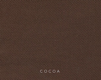 11 Inch Special Cut Organic Cotton Canvas - COCOA