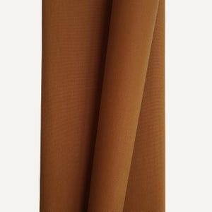 WHISKY BROWN Hausmarke Gewachster Baumwoll-Canvas-Stoff - Verkauft in 1/2 Yard-Schritten Langlebiges Material für Taschen, Polsterer und Kunsthandwerk