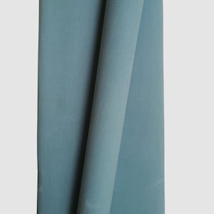 Tessuto in tela di cotone cerato ICE BLUE House Brand - Blu ghiaccio venduto in incrementi di 1/2 iarda Materiale durevole per borse, tappezzeria e artigianato