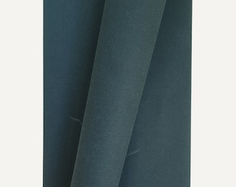 CADET BLUE Cotton Waxed Twill Fabric - Sold in 1/2 Yard Increments