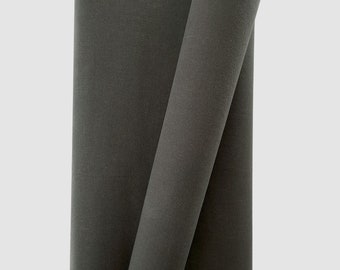 MUSHROOM BROWN GRAY Waxed Cotton Canvas Fabric - Sold in 1/2 Yard Increments