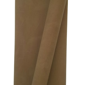 Tessuto in tela di cotone cerato di marca TOFFEE BROWN - Venduto in incrementi di 1/2 iarda. Materiale durevole per borse, tappezzeria e artigianato.