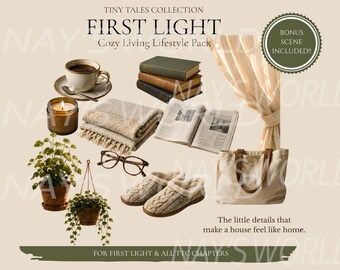 Cozy Living Ephemera Pack |  Art Journal (Digital Download)