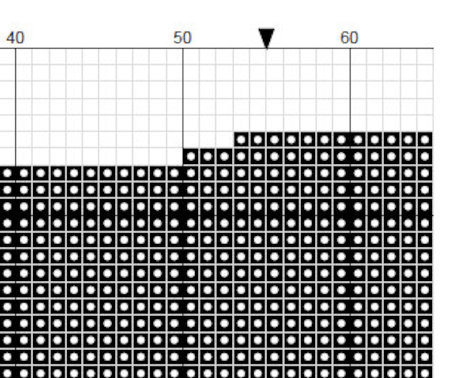 ballet shoe cross stitch pattern