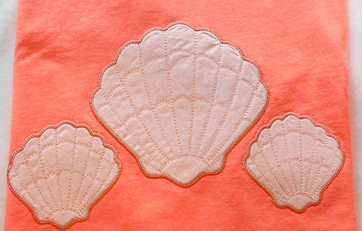 Seashell Embroidery Design Applique Machine Embroidery Etsy