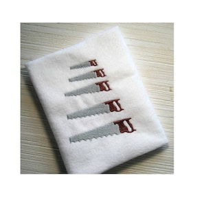 Saw,, Machine Embroidery Design, Saw Design, Tool, Father&#39;s Day, Construction, Filled Stitch, 10 Sizes