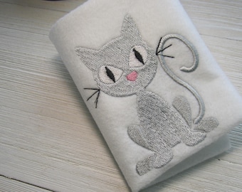 Cat Machine Embroidery Design, 9 Sizes, digital download
