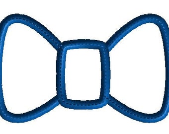 Embroidery design,  Bow Tie Applique, 5 Sizes, machine embroidery, applique, little boy design, baby design, new baby embroidery