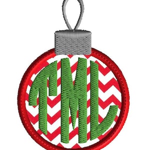 Christmas Embroidery monogram frame, machine embroidery design, instant download holiday design, 3 size applique, no fonts included,