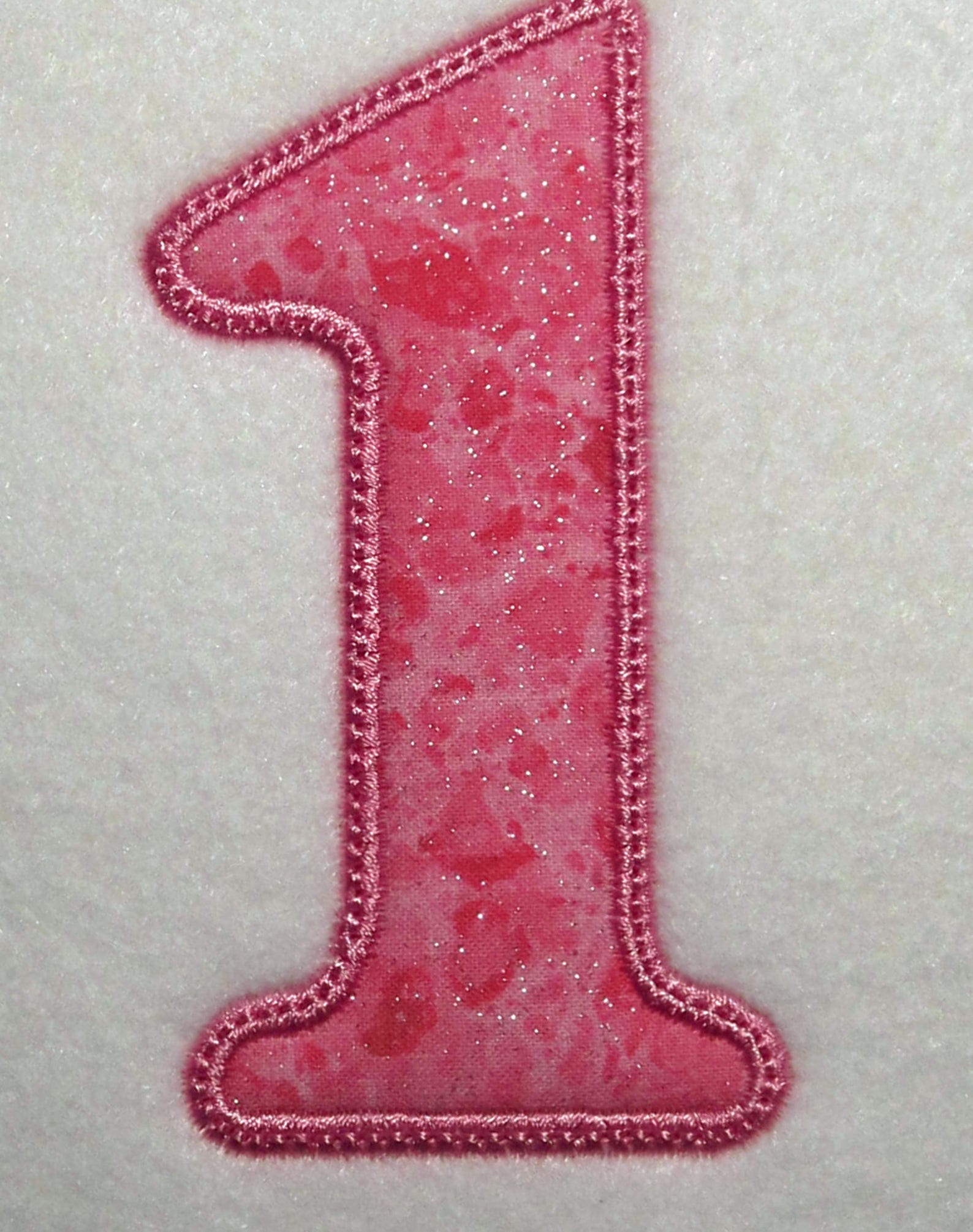 Embroidery Design 1st Birthday Number 1 Applique Machine - Etsy