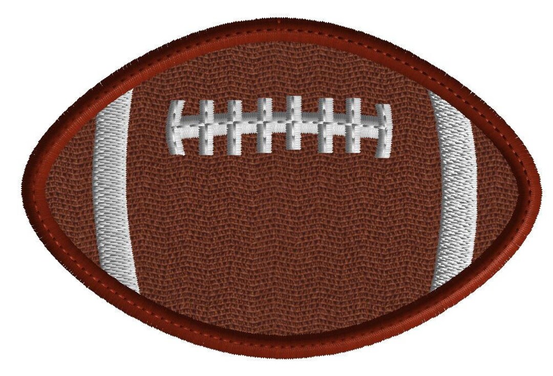Machine Embroidery Design, Football Applique, Team Sports Embroidery ...