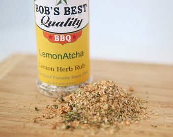 Rub de especias de limón y atcha de Bob's Best Quality