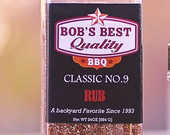 24 oz size - Classic No.9 Spice Rub