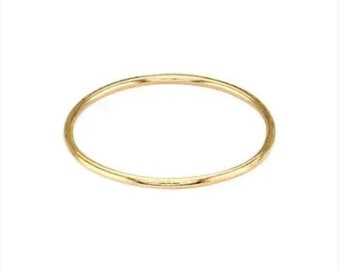 Susie ~ Gold Stacking Rings  Dainty Stacking Ring Simple Ring Band Plain 14k gold filled band Shelby Miller