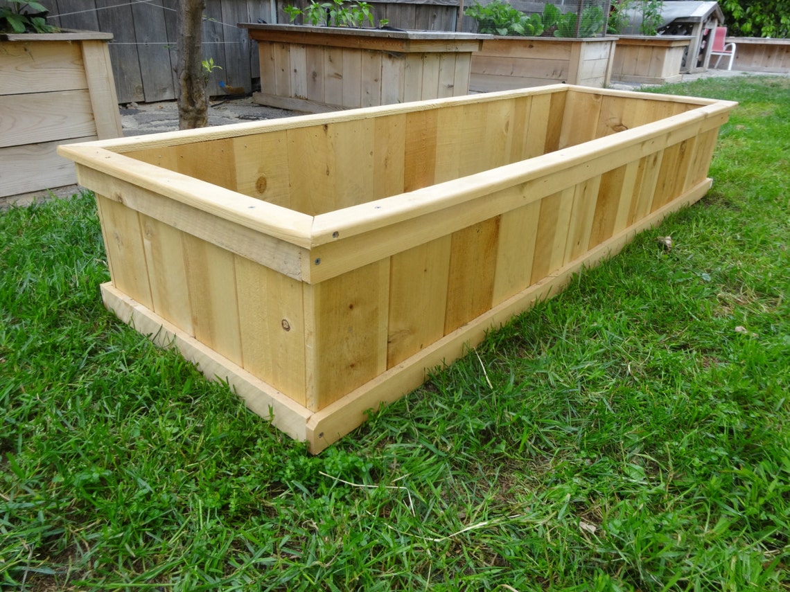 Planters and Raised Gardens Etsy