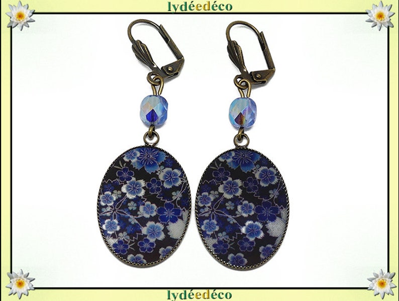 Boucles d'oreilles Billie - Doré/Blanc