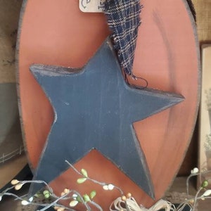 Primitive wooden pumpkin shelf sitter