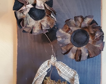 Primitive sunflowers