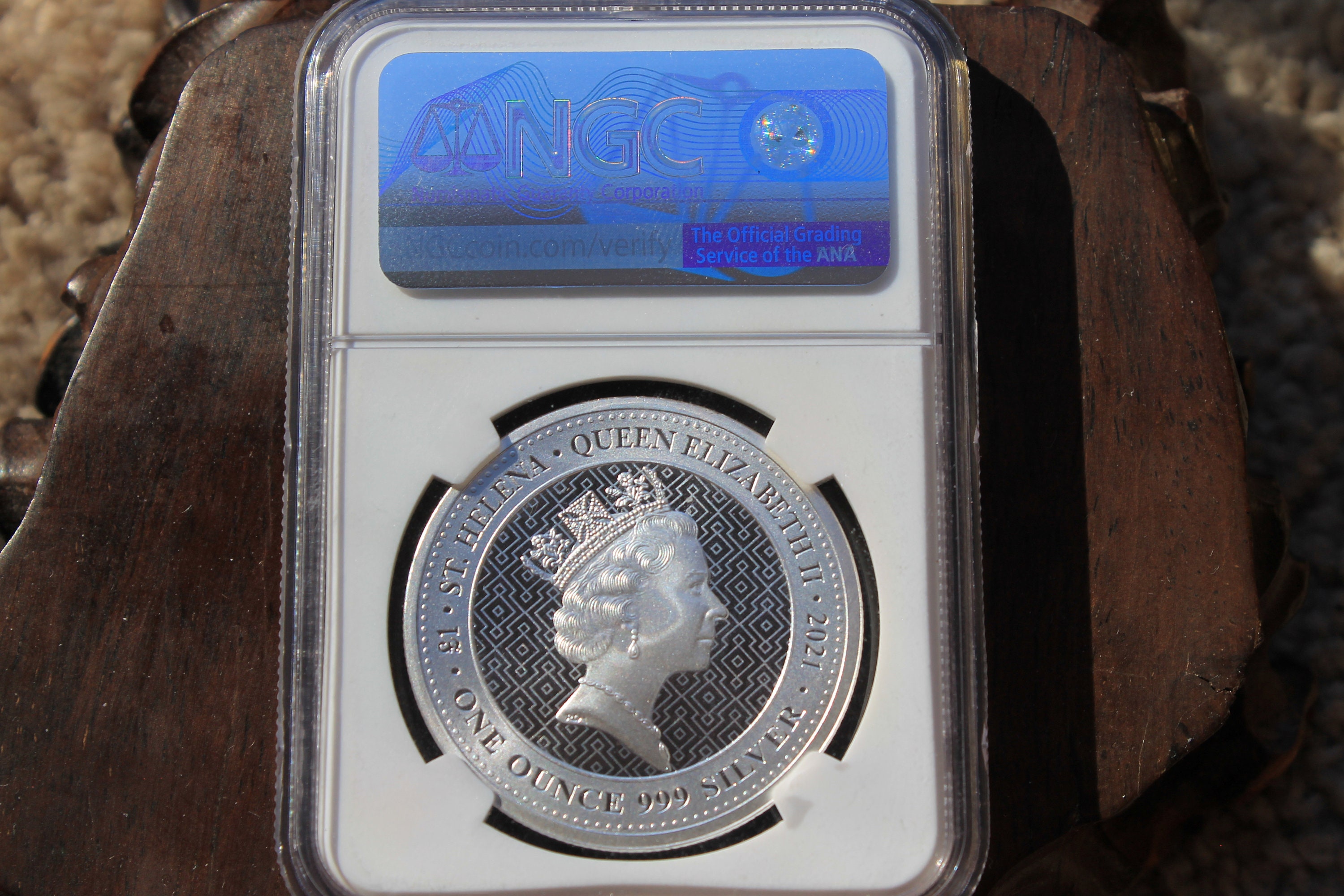 2021 the Queen's Virtues St. Helena Victory PF70 - Etsy