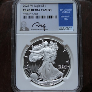 2023 W Silver Eagle Coin PF70
