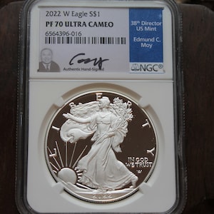 2022 American W Silver Eagle Coin PF70