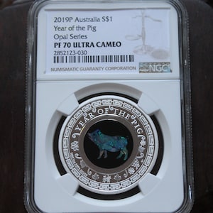 2019P Australia Opal Series Year of the Pig PF70