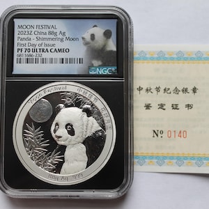 1 oz. silver coin chinese panda - Etsy 日本
