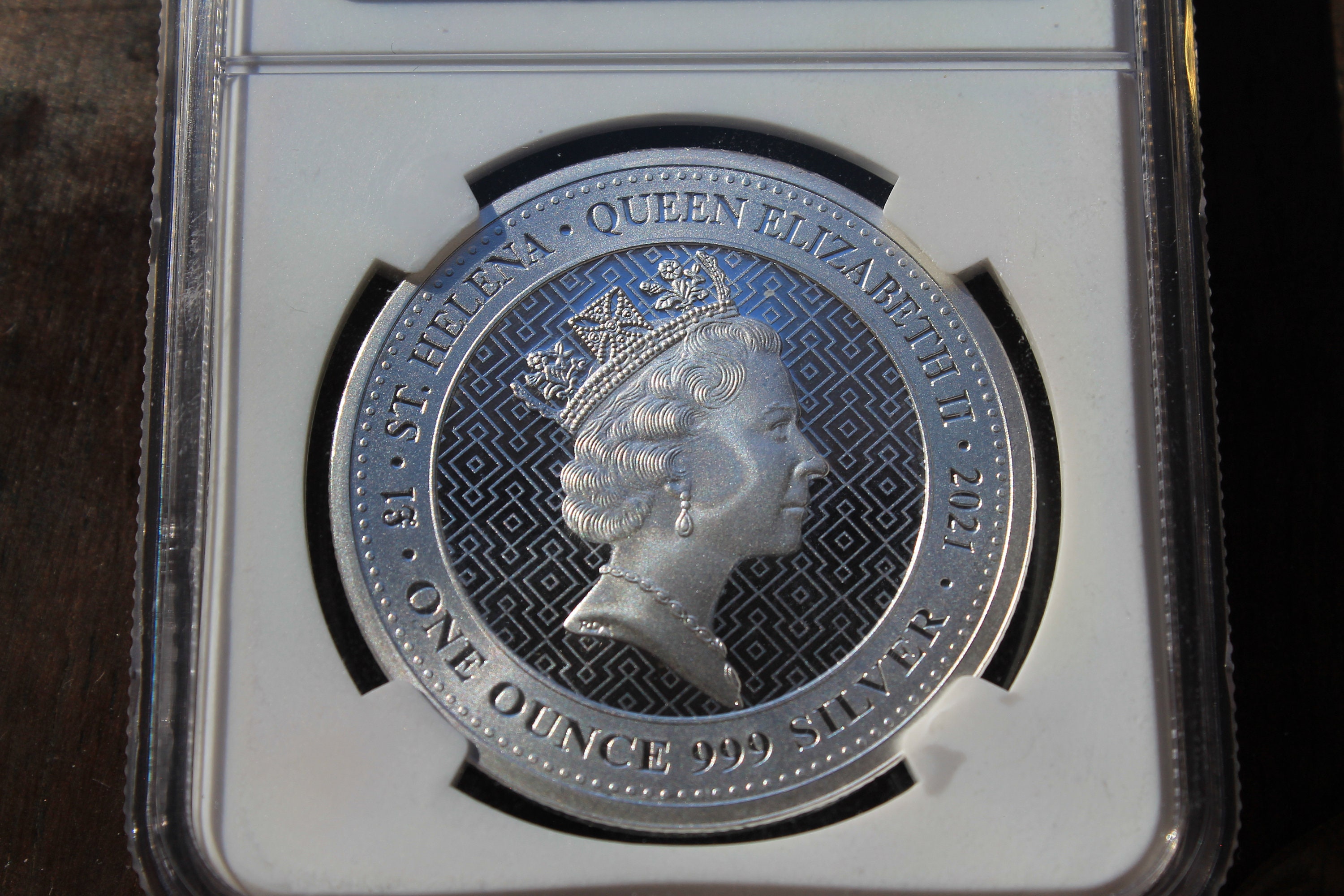 2021 the Queen's Virtues St. Helena Victory PF70 - Etsy