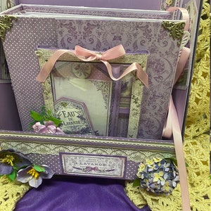 Mini album et support, Mini album Stamperia Provence